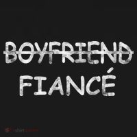 Boyfriend Fiance Engagement Party T-Shirt thumb 7