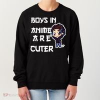 Boys In Anime Are Cuter Women's Sweatshirt thumb 0