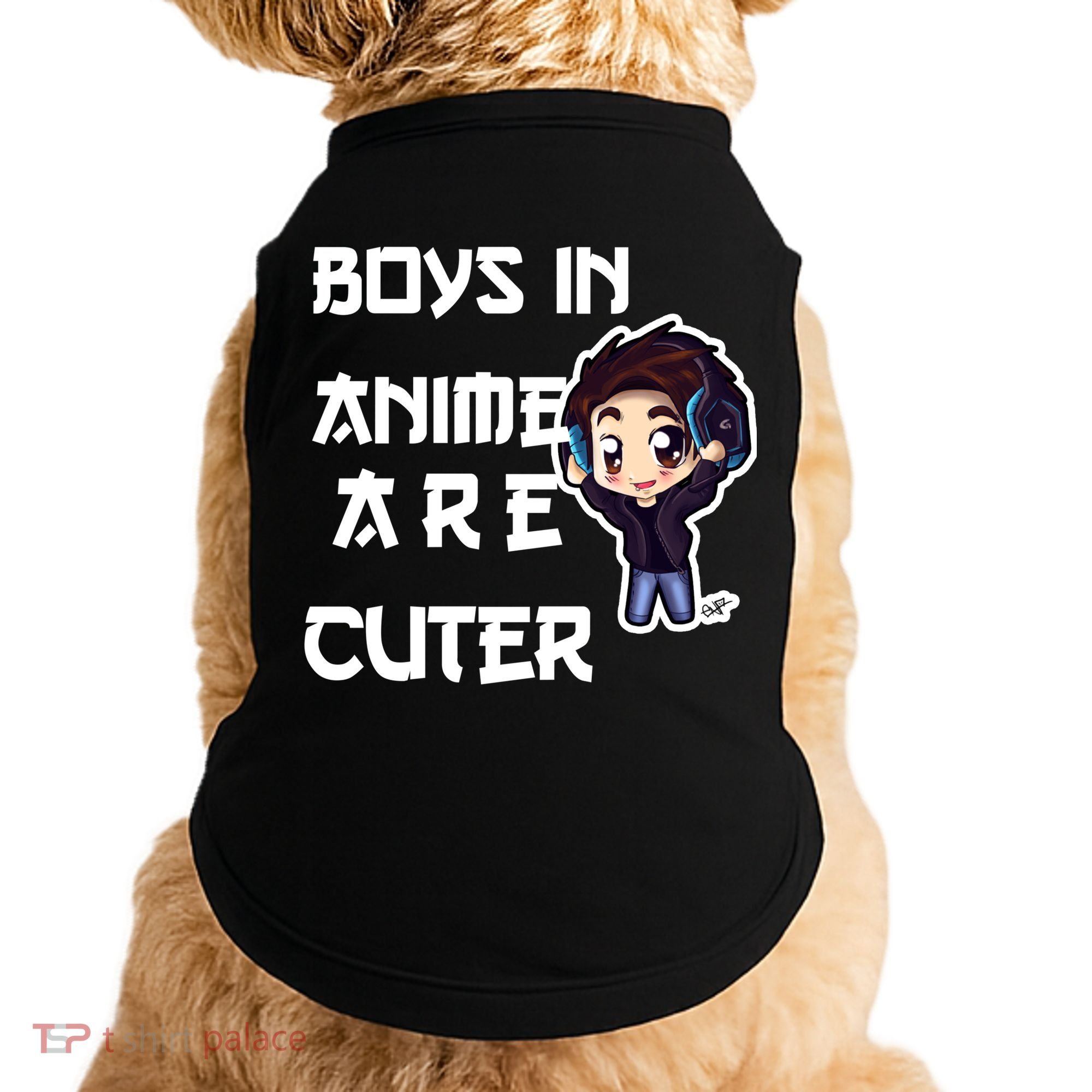 Boys In Anime Are Cuter Doggie Tank