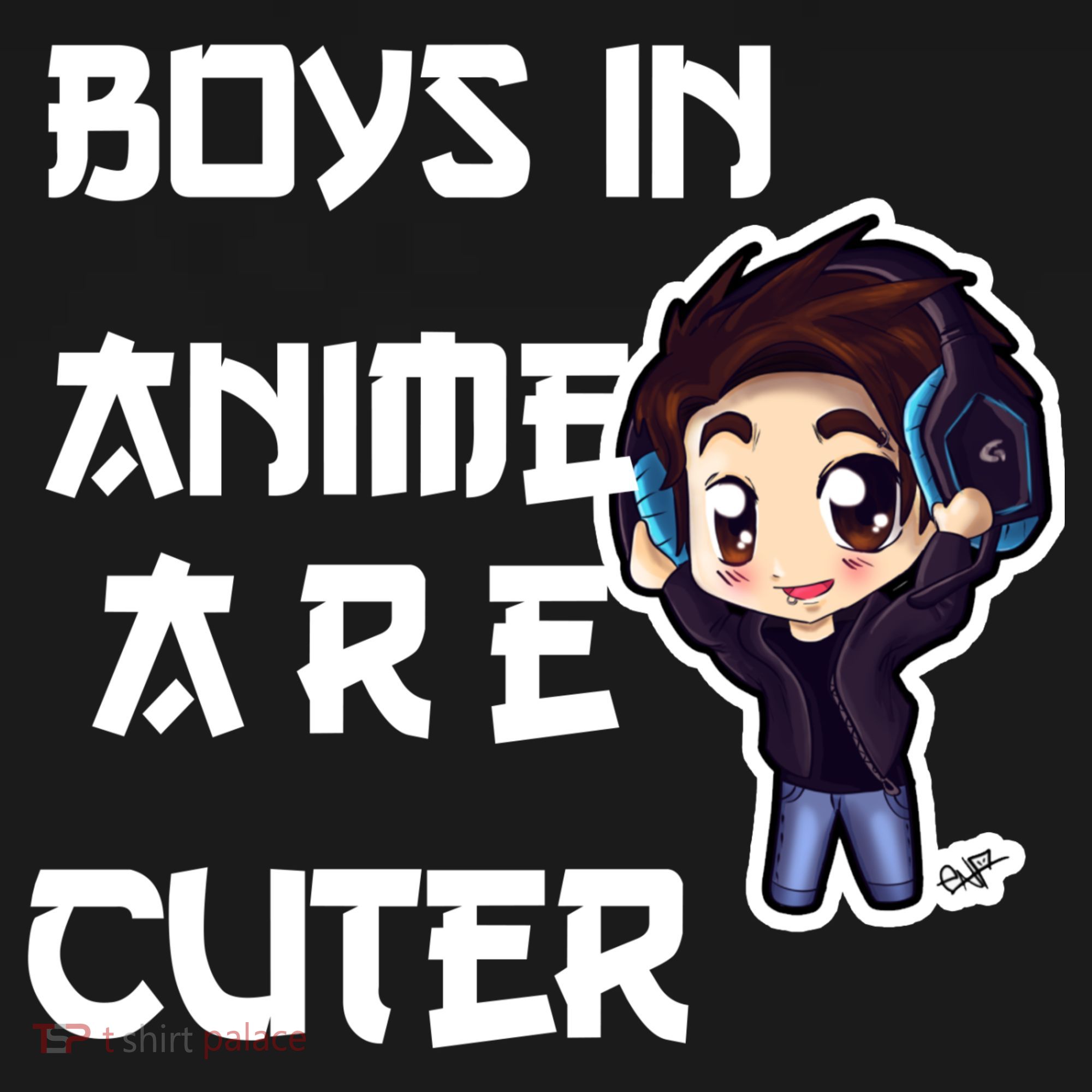 Boys In Anime Are Cuter USA-Made Doggie Bandana