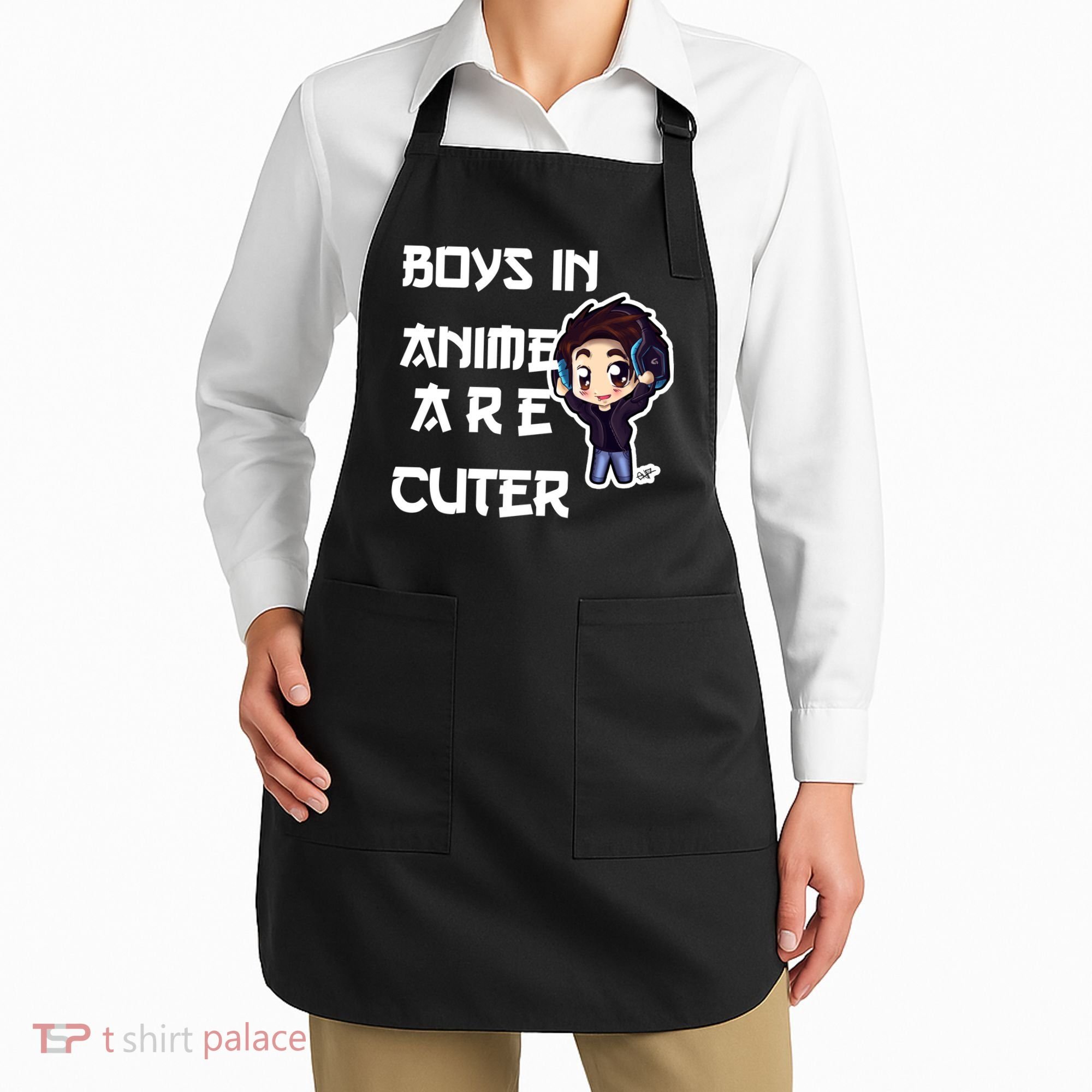 Boys In Anime Are Cuter Apron