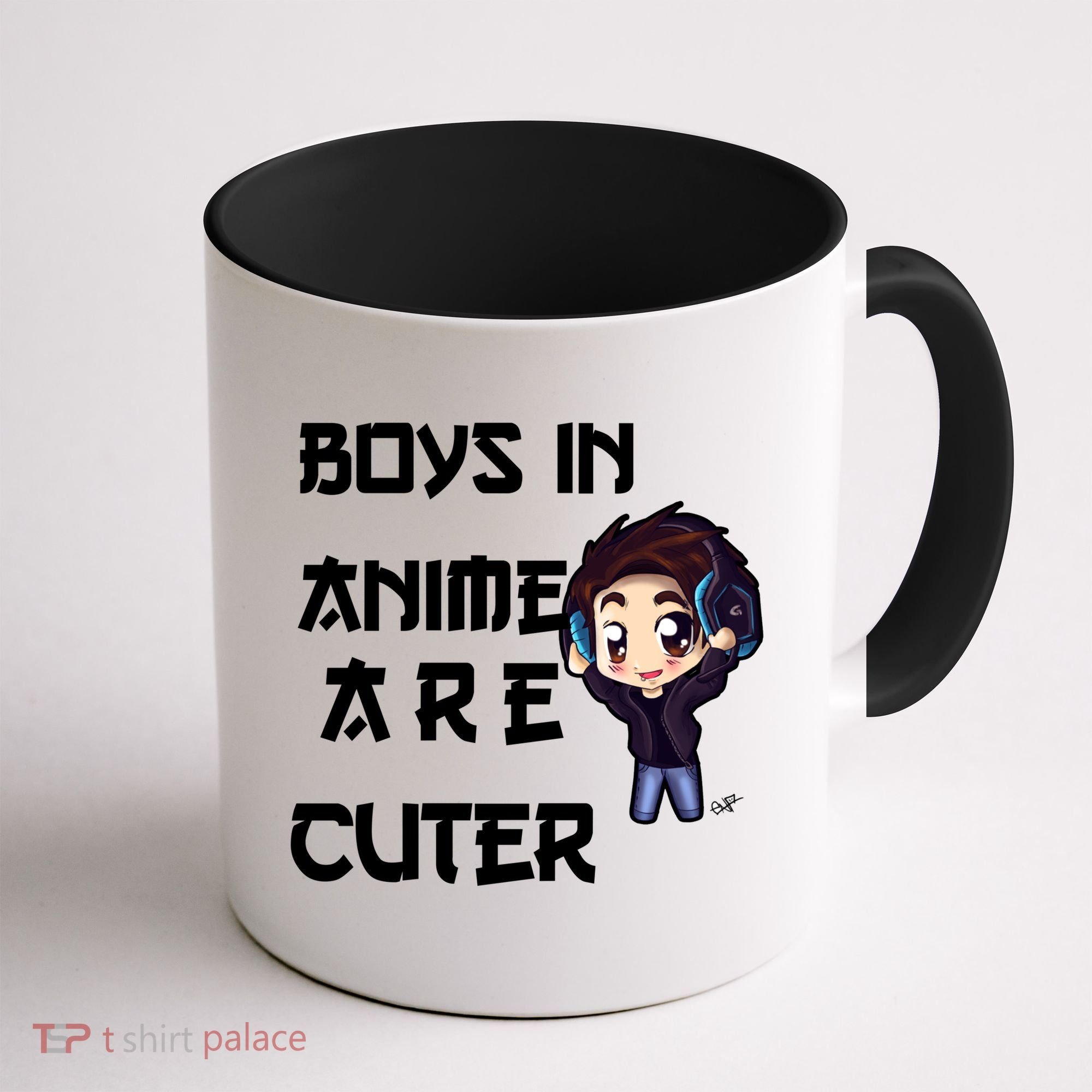 Boys In Anime Are Cuter Coffee Mug