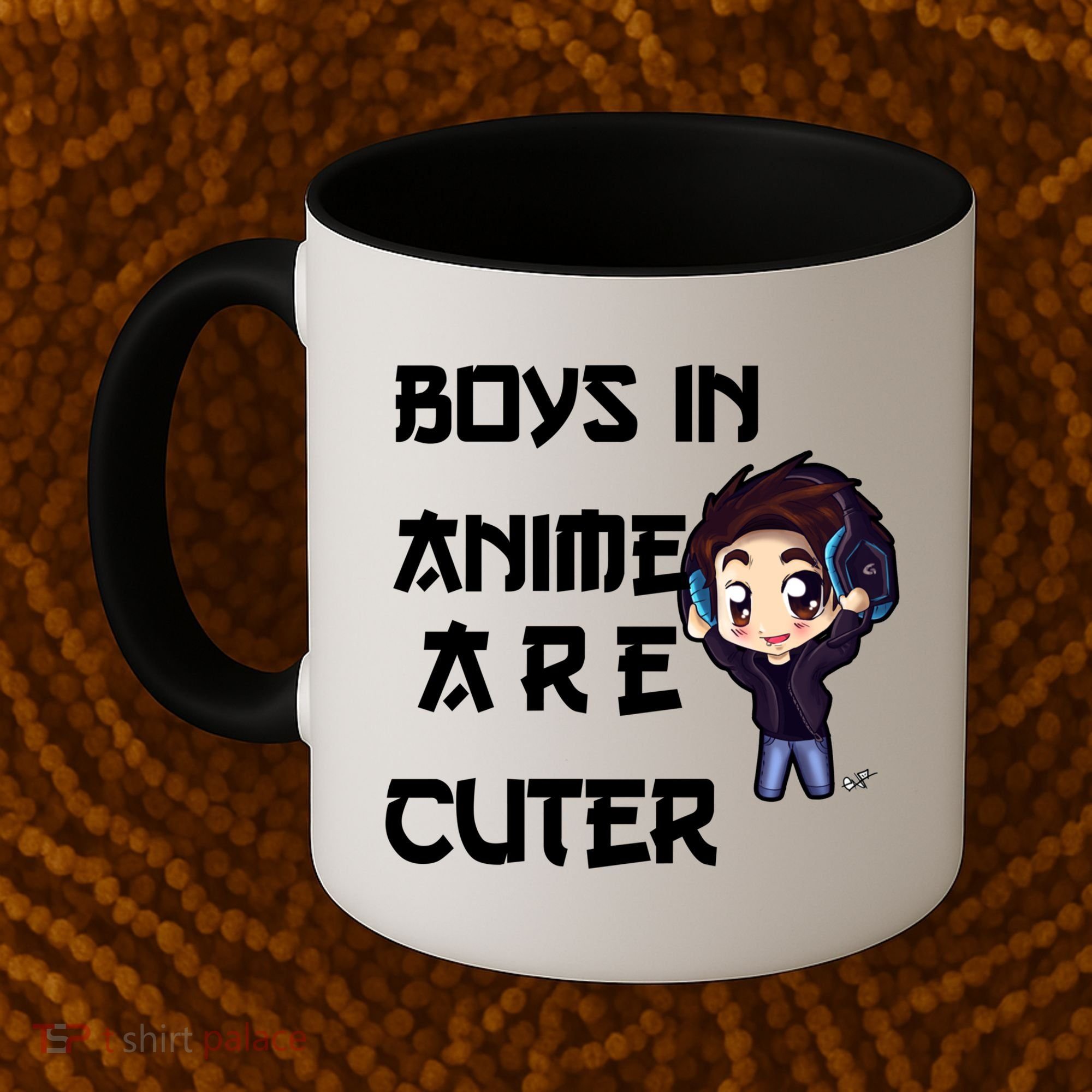 Boys In Anime Are Cuter Coffee Mug