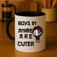 Boys In Anime Are Cuter Coffee Mug thumb 4