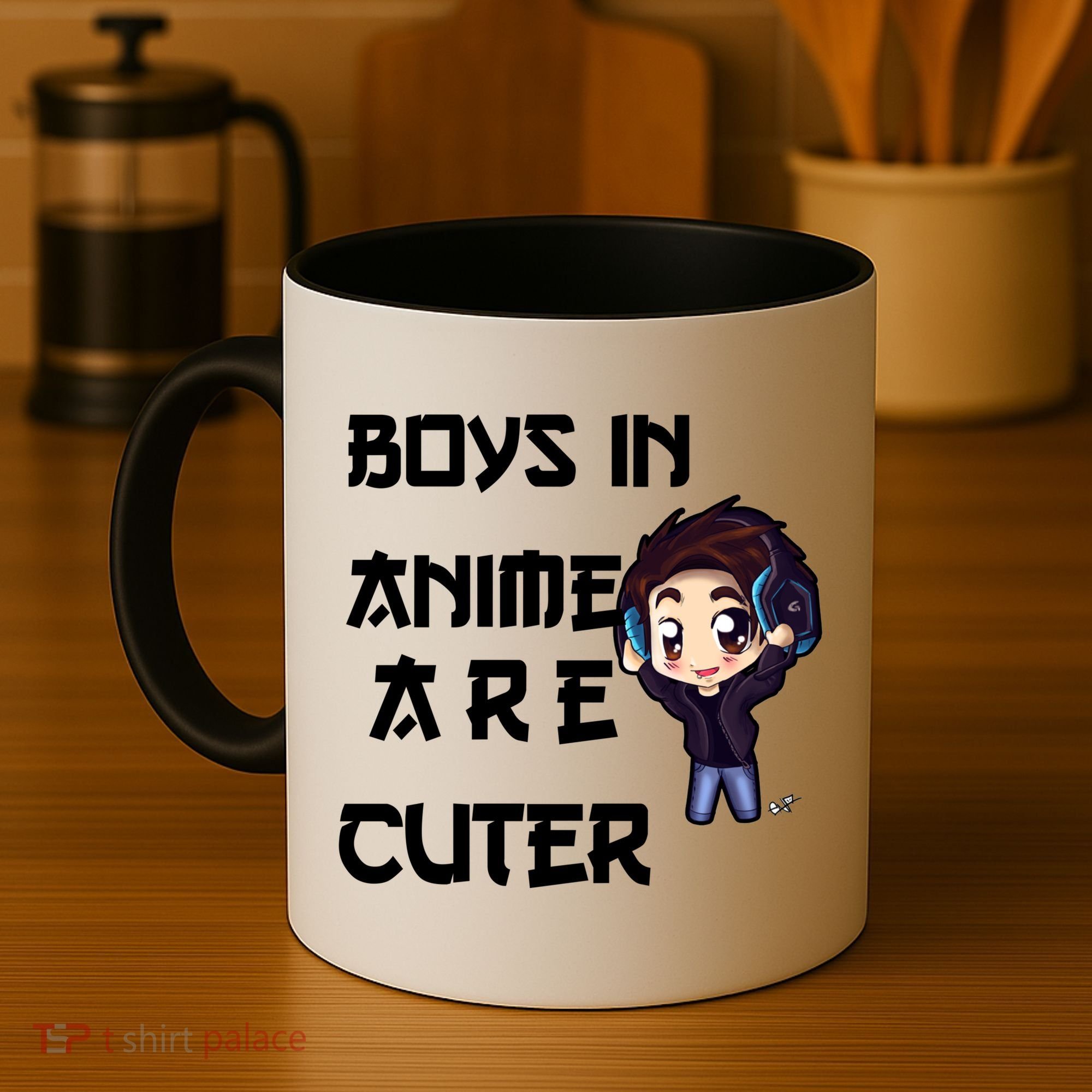 Boys In Anime Are Cuter Coffee Mug