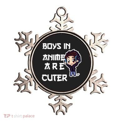 Boys In Anime Are Cuter Ornament