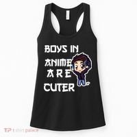 Boys In Anime Are Cuter Women's Tank Top thumb 0