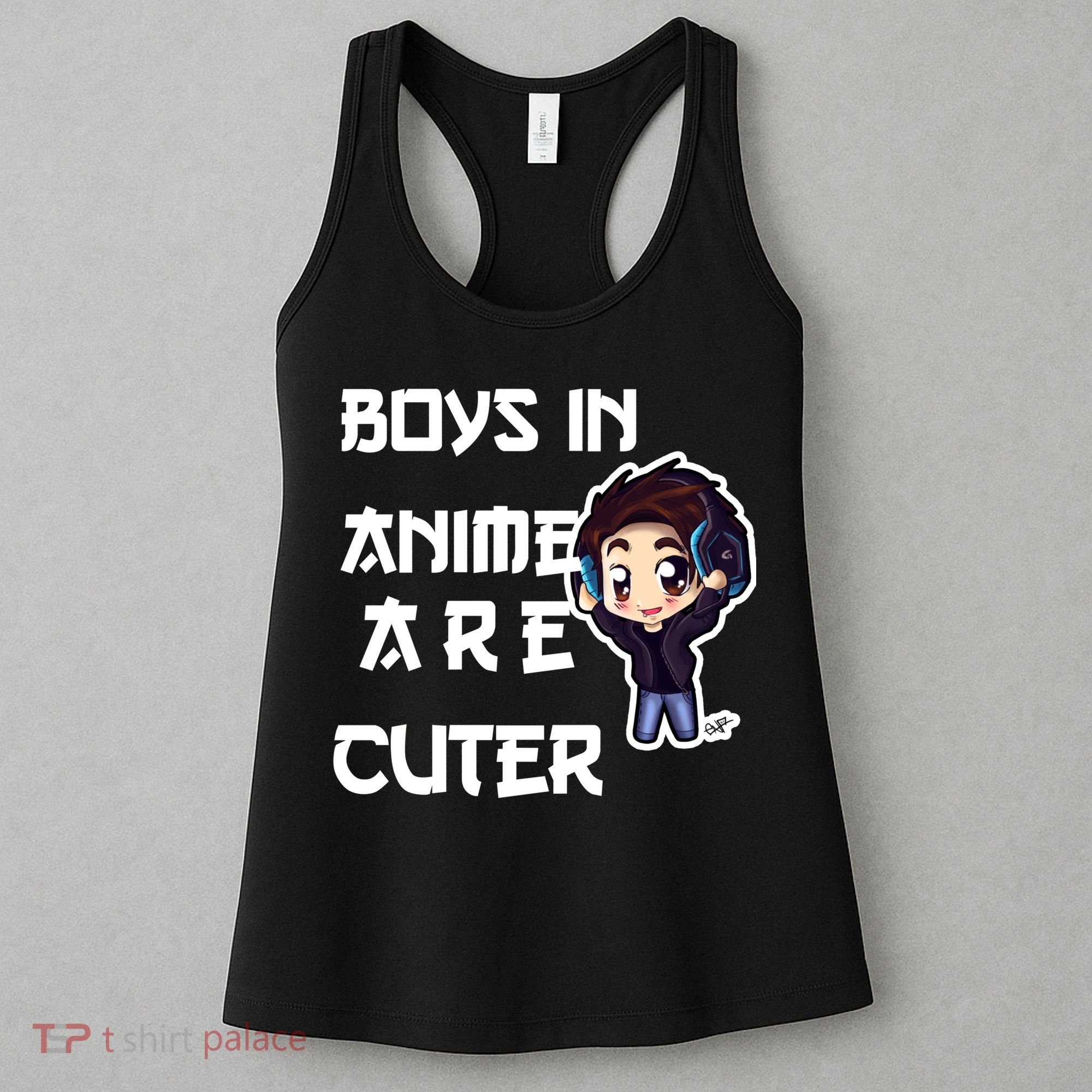 Boys In Anime Are Cuter Women's Tank Top