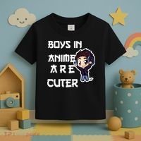 Boys In Anime Are Cuter Toddler T-Shirt thumb 3
