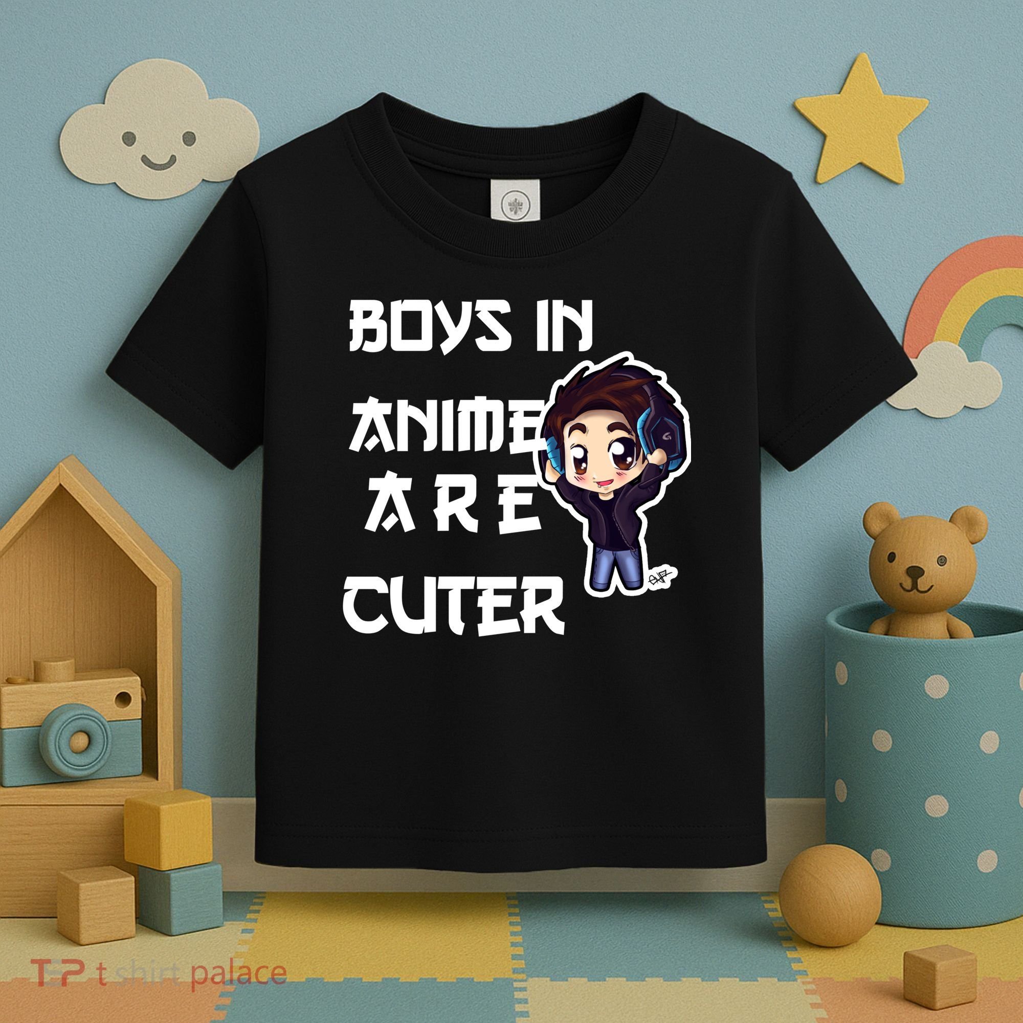 Boys In Anime Are Cuter Toddler T-Shirt