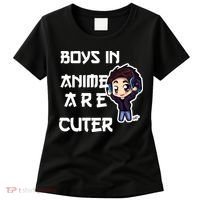 Boys In Anime Are Cuter Women's T-Shirt thumb 0