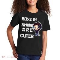 Boys In Anime Are Cuter Kids T-Shirt thumb 2
