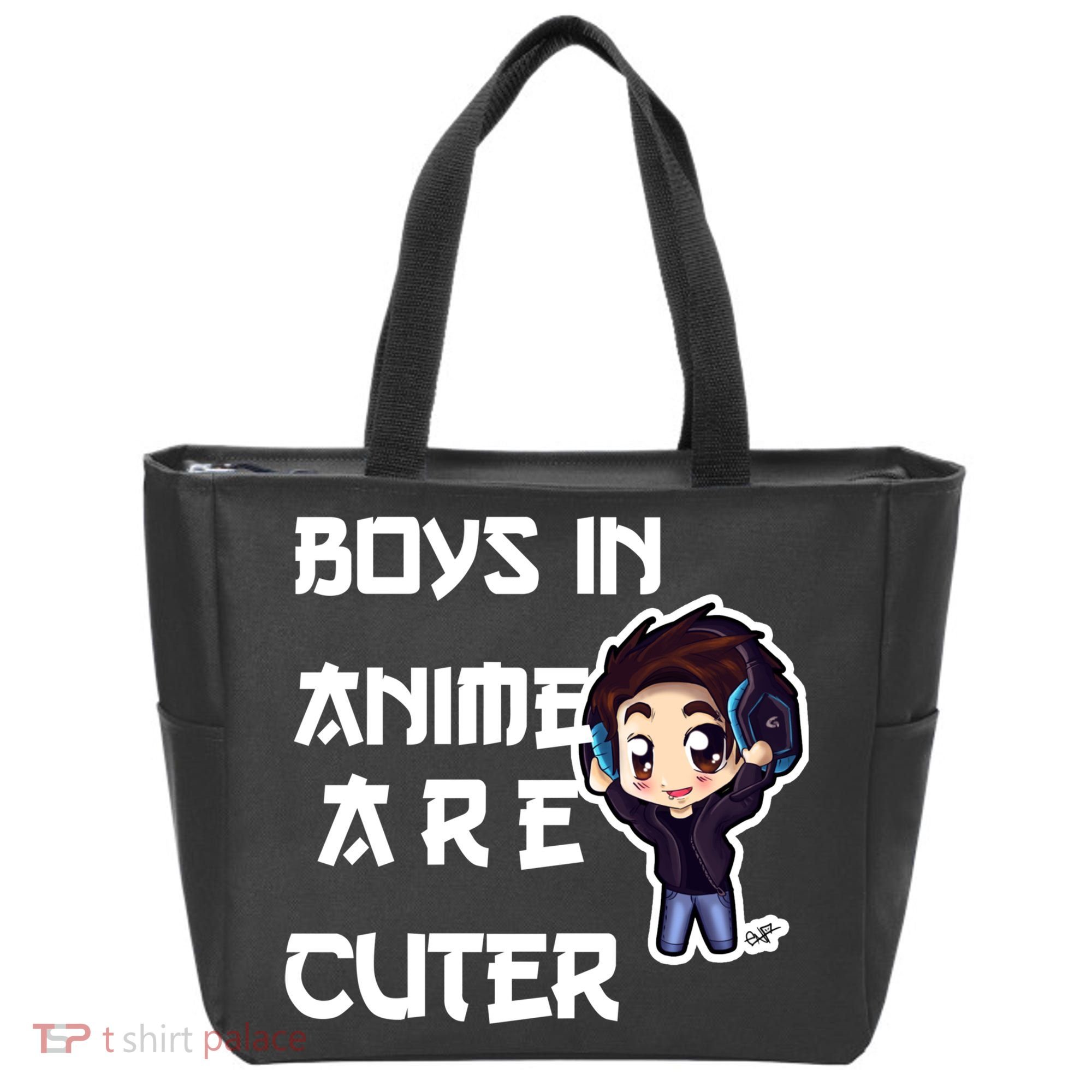 Boys In Anime Are Cuter Tote Bag