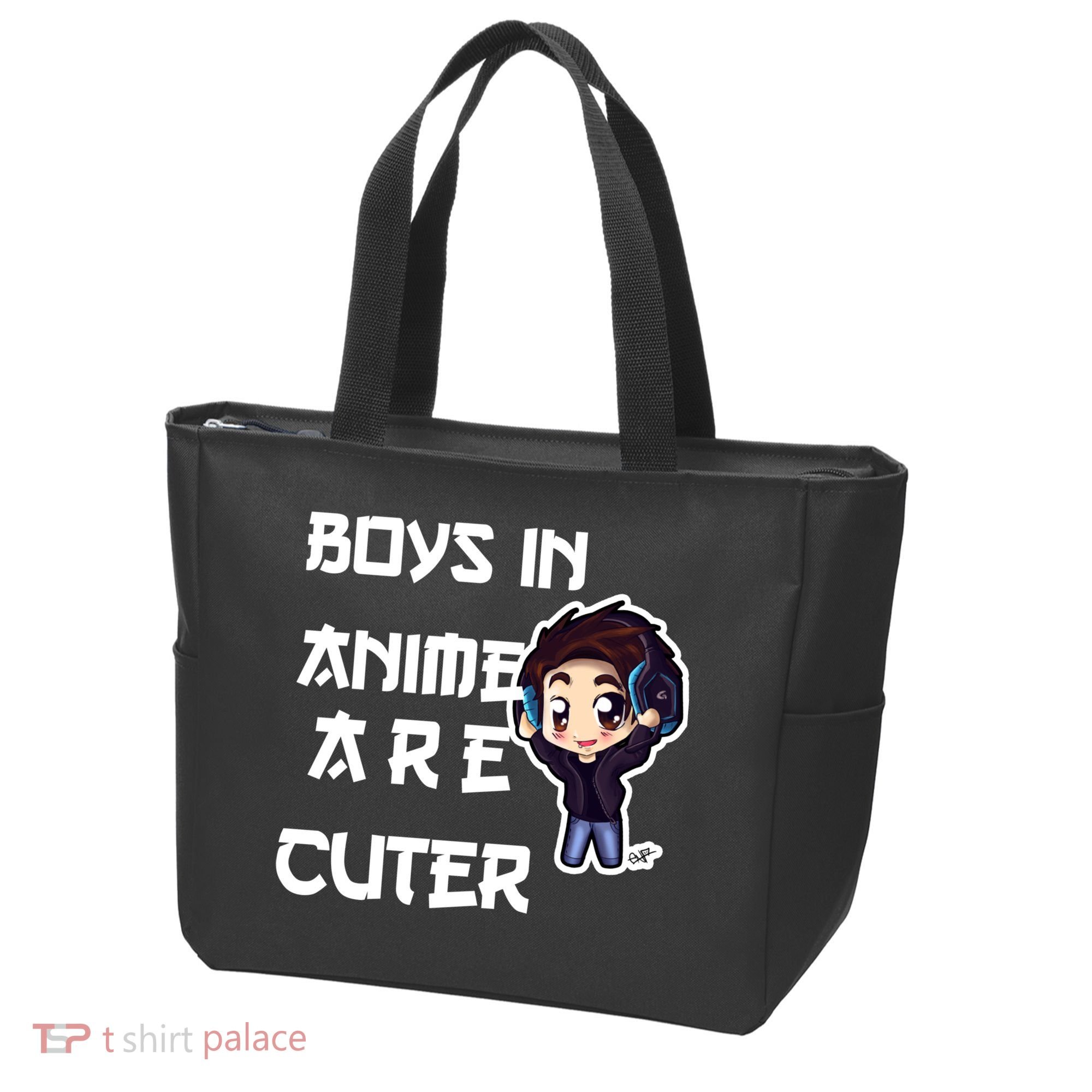 Boys In Anime Are Cuter Tote Bag