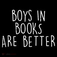 Boys In Books Are Better Funny Ornament thumb 1