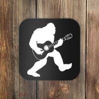 Bigfoot Playing Acoustic Guitar Coaster thumb 0