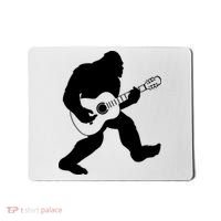 Bigfoot Playing Acoustic Guitar Mousepad thumb 0