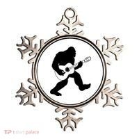 Bigfoot Playing Acoustic Guitar Ornament thumb 0