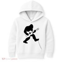 Bigfoot Playing Acoustic Guitar Kids Hoodie thumb 0