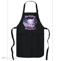 Birthday Princess And Axolotl Birthday Apron thumb 0
