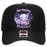 Birthday Princess And Axolotl Birthday Hat thumb 0
