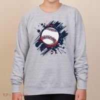 Baseball Player And Fan Women's Sweatshirt thumb 0