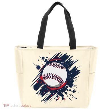 Baseball Player And Fan Tote Bag