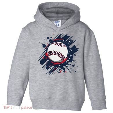 Baseball Player And Fan Toddler Hoodie