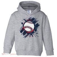 Baseball Player And Fan Toddler Hoodie thumb 0