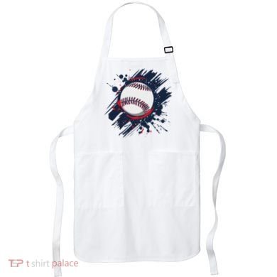 Baseball Player And Fan Apron