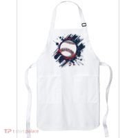 Baseball Player And Fan Apron thumb 0