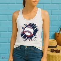 Baseball Player And Fan Women's Tank Top thumb 2