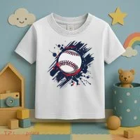 Baseball Player And Fan Toddler T-Shirt thumb 3