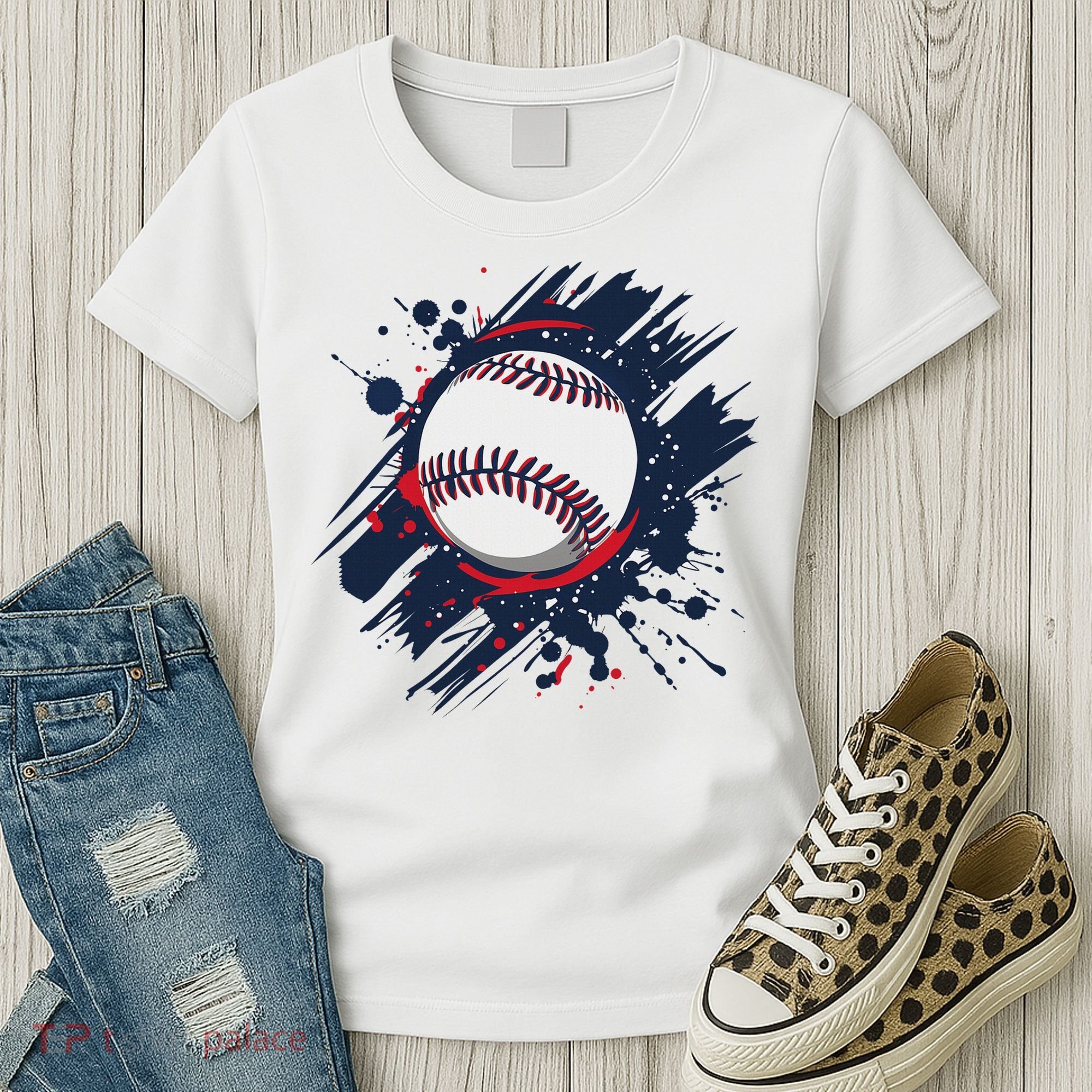 Baseball Player And Fan Women's T-Shirt
