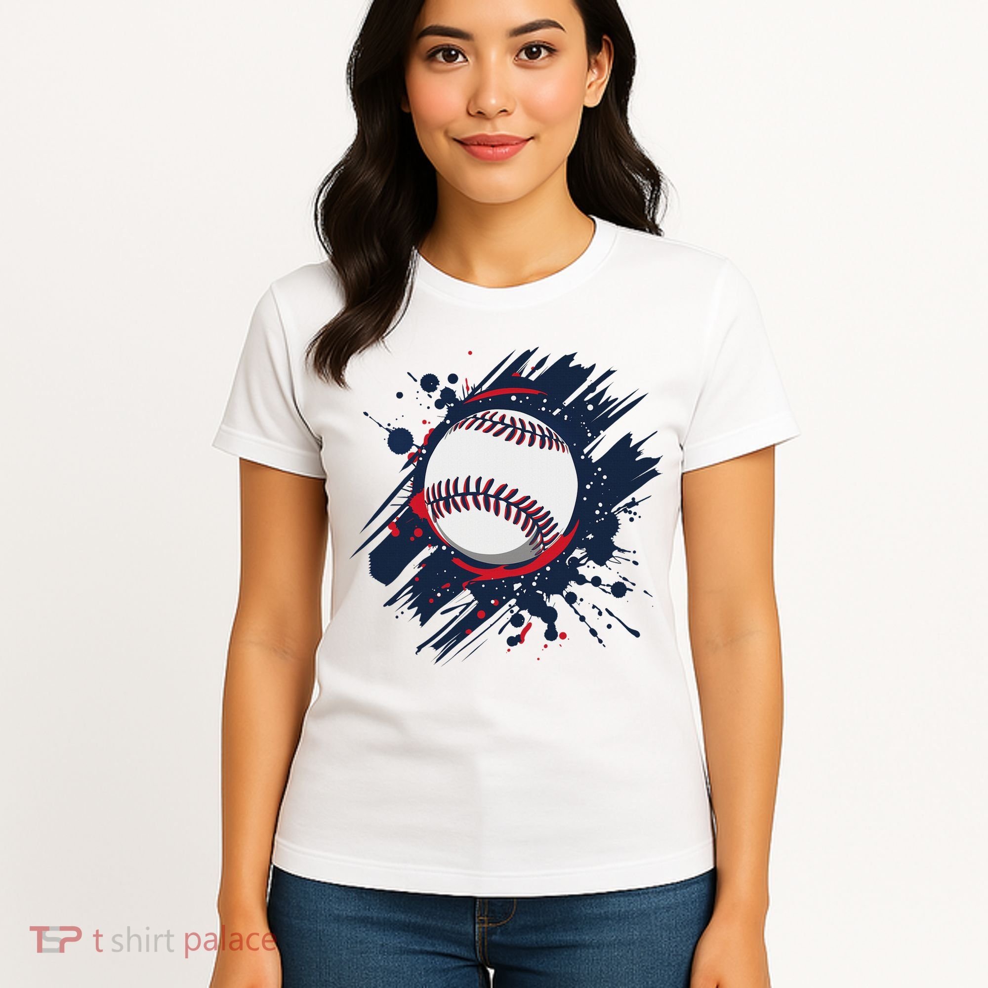 Baseball Player And Fan Women's T-Shirt