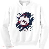 Baseball Player And Fan Kids Sweatshirt thumb 0