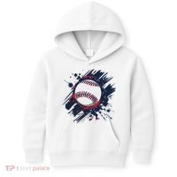 Baseball Player And Fan Kids Hoodie thumb 0