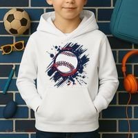 Baseball Player And Fan Kids Hoodie thumb 2