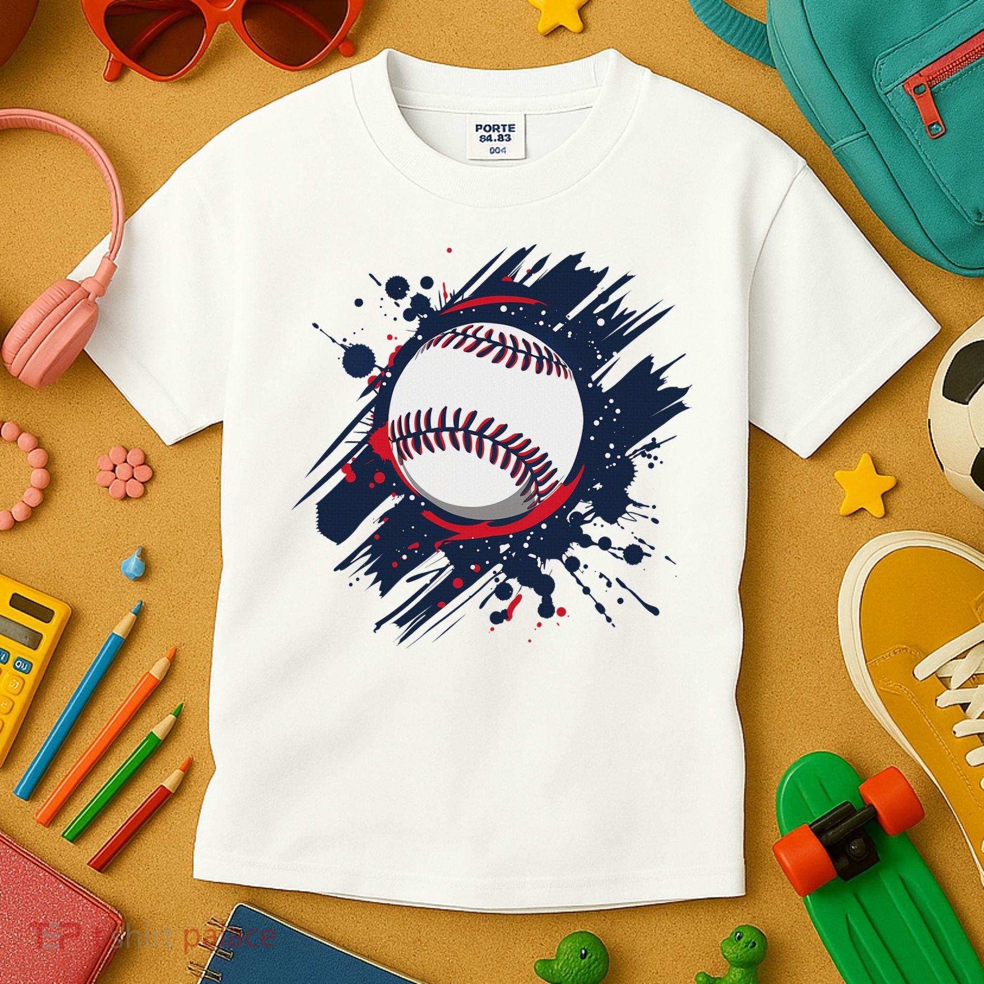 Baseball Player And Fan Kids T-Shirt