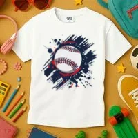 Baseball Player And Fan Kids T-Shirt thumb 3