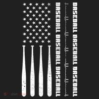 Baseball Player American Flag Patriotic Boy Baseball Tumbler thumb 3