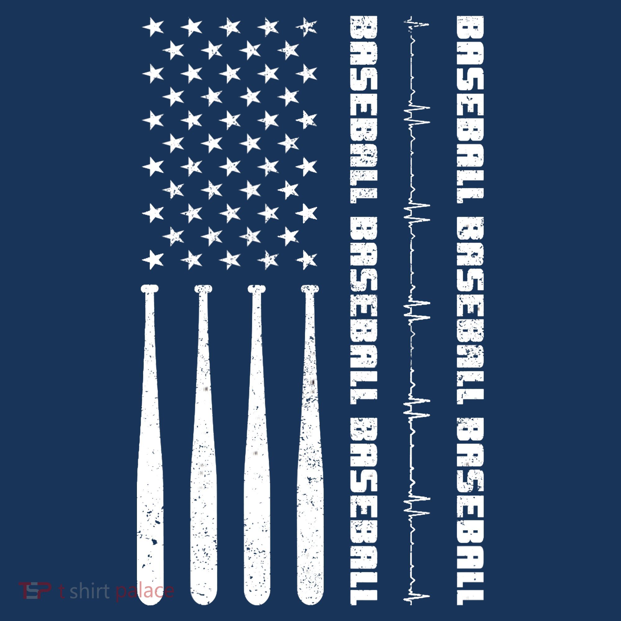 Baseball Player American Flag Patriotic Boy Baseball Mousepad