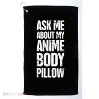 Body Pillow Anime Weeaboo Waifu Golf Towel thumb 0