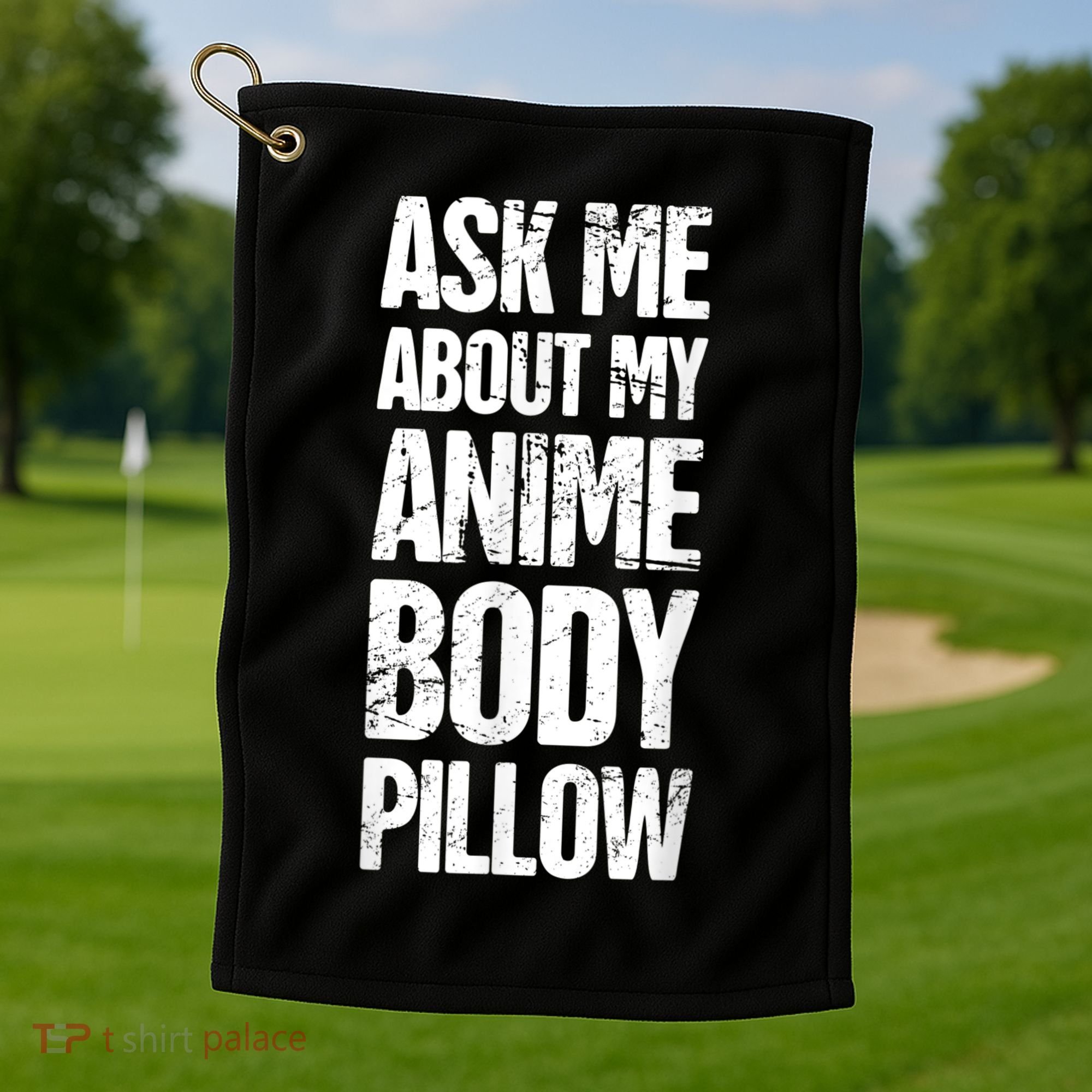 Body Pillow Anime Weeaboo Waifu Golf Towel