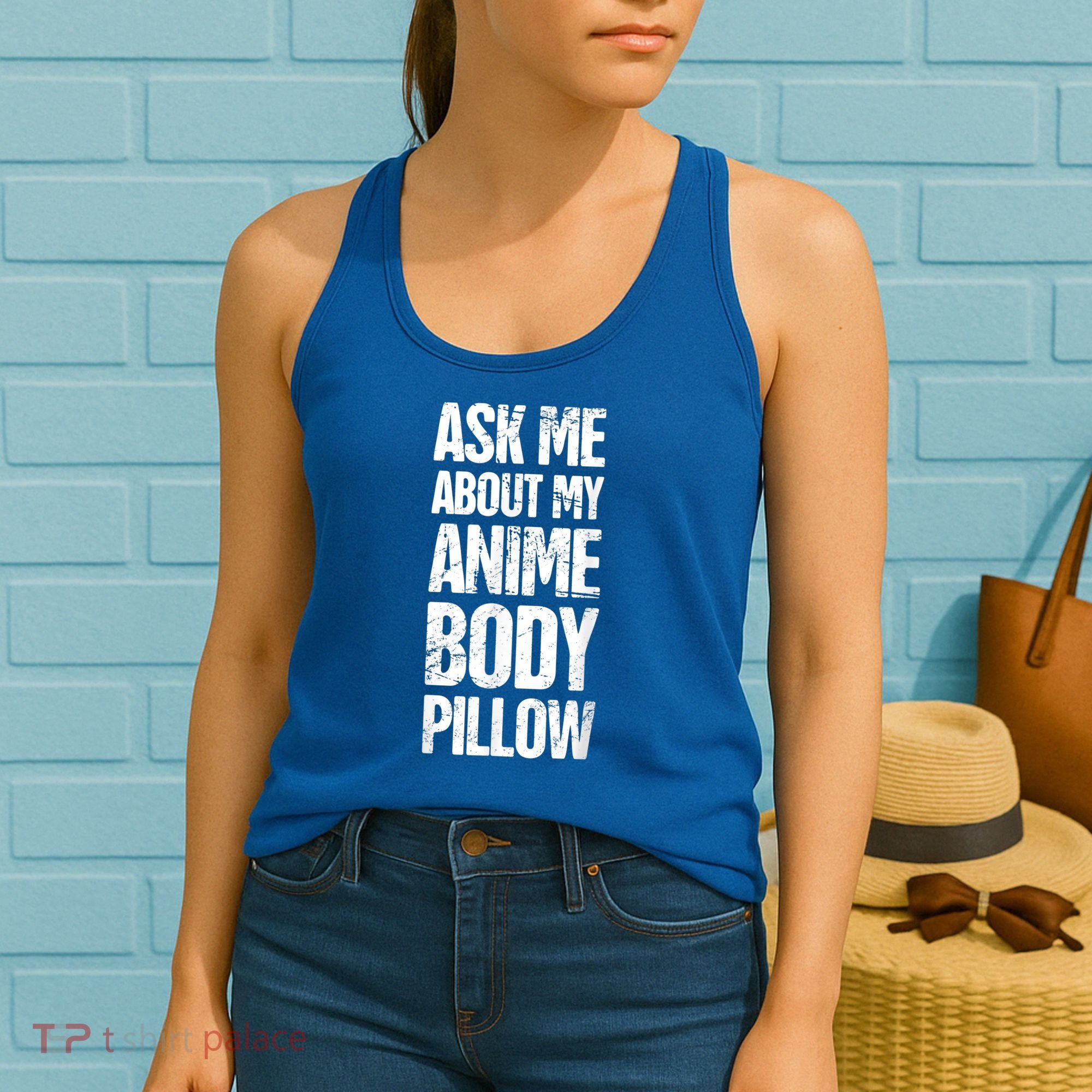 Body Pillow Anime Weeaboo Waifu Women's Tank Top