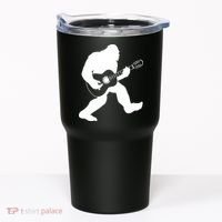 Bigfoot Playing Acoustic Guitar Tumbler thumb 0