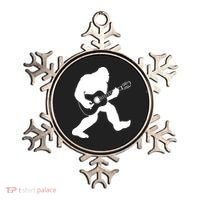 Bigfoot Playing Acoustic Guitar Ornament thumb 0