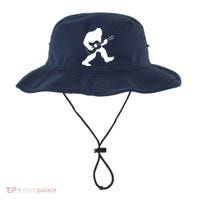 Bigfoot Playing Acoustic Guitar Bucket Hat thumb 0