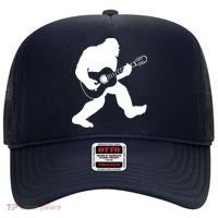 Bigfoot Playing Acoustic Guitar Hat thumb 0