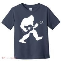 Bigfoot Playing Acoustic Guitar Toddler T-Shirt thumb 0